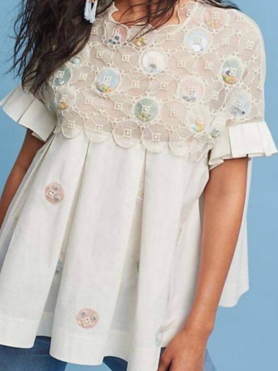 Anthropologie Tops - New Anthropologie Amit Aggarwal carousel swing top